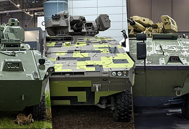 Which eight-wheeled armored vehicles could serve in the Czech Army in the future