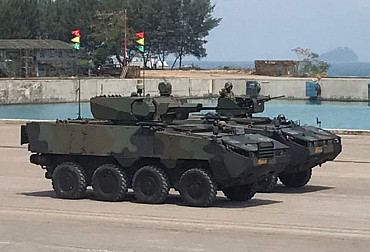 Pandur II 8x8 vehicles will replace old Russian armored vehicles as part of the Indonesian UN mission in Lebanon