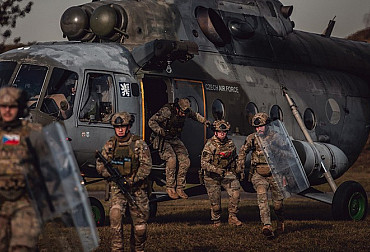 The Military Police commemorated 35 years of its modern history at Vítkov