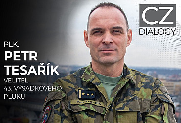 Col. Petr Tesařík: A good paratrooper should have drive and set goals for themselves, which they then achieve.